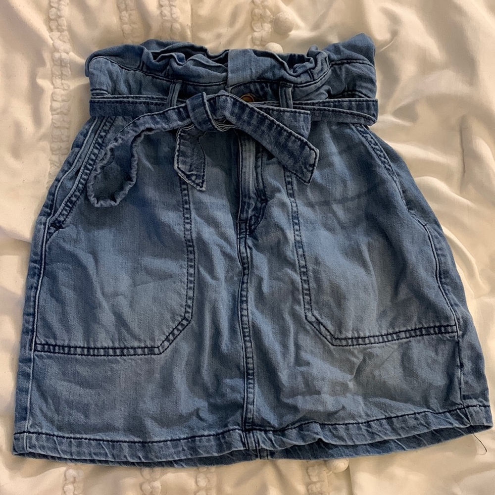 Free people jean shirt